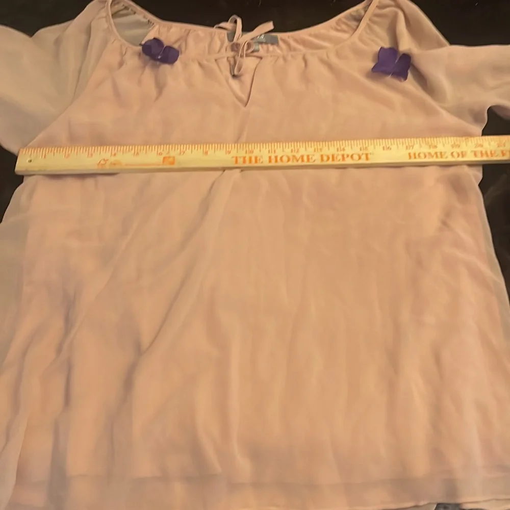 Long sleeve pink blouse - Picture 11 of 12